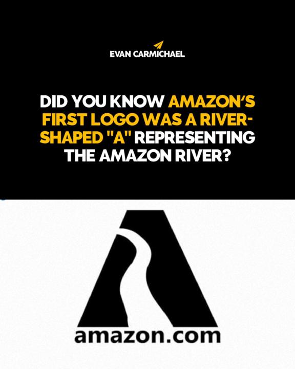 The First Amazon Logo Was Very Different