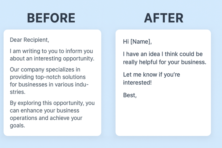 “3 small email tweaks that bring in way more replies 📩”