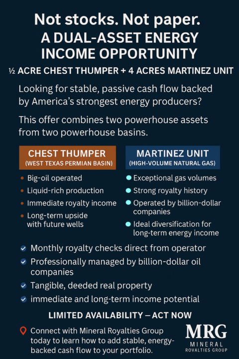 Dual-Asset Energy Income Opportunity