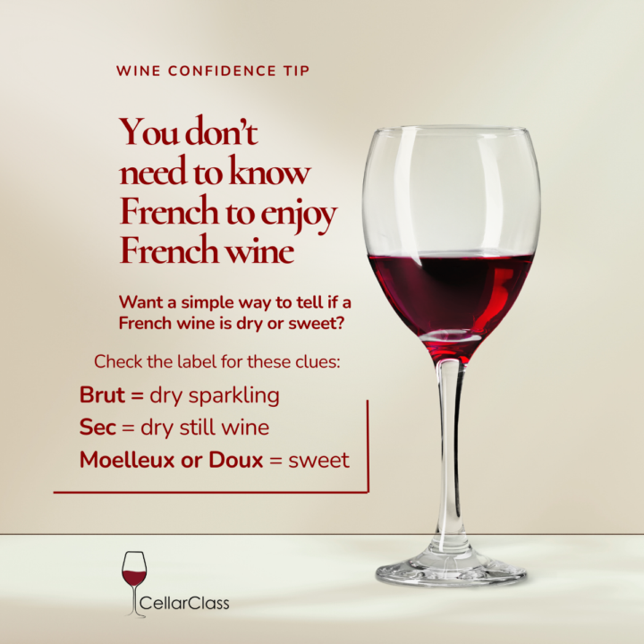 Keeping it simple down the wine aisle.....