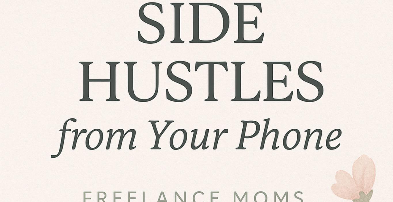 Intro Course: Side Hustles from Your Phone.