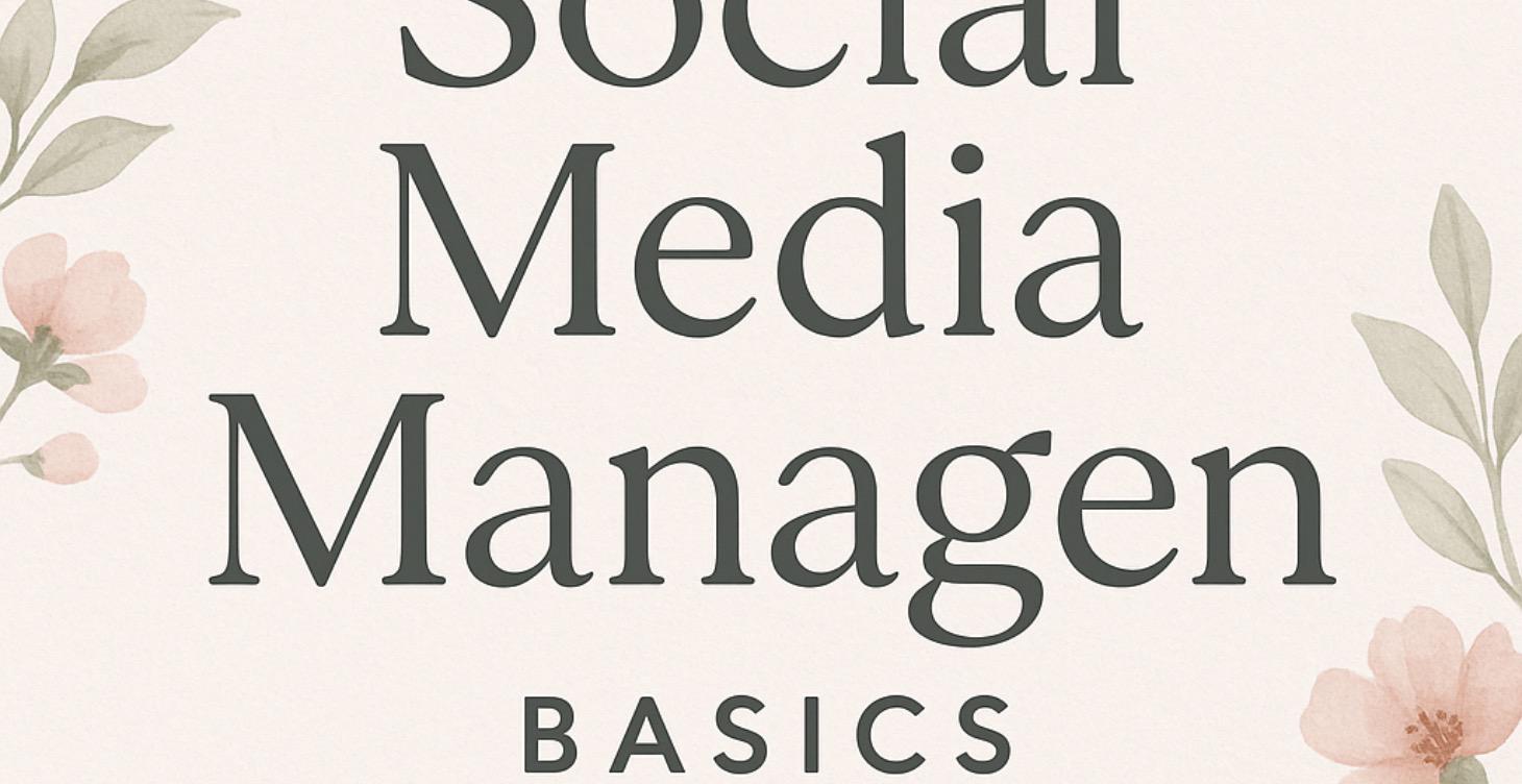 Social Media Management - for Moms