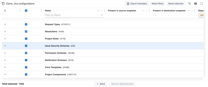 Revyz Configuration Manager for Jira