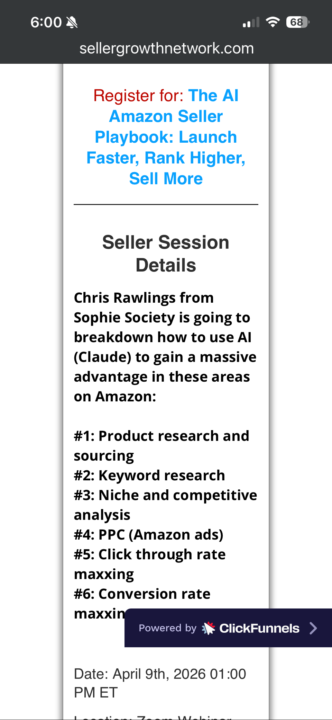 REPLAY: The AI Amazon Seller Playbook