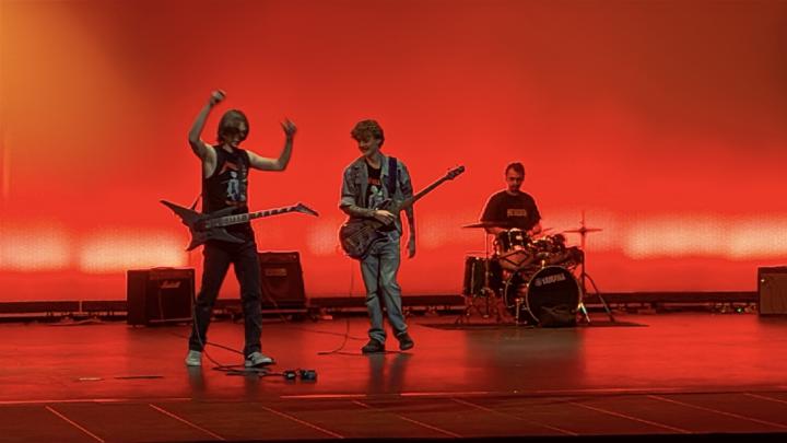 My son rocked his high school 