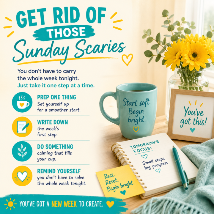 Get Rid of Those Sunday Scaries 💛