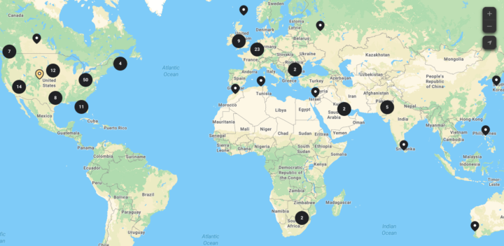 Where in the world are you?