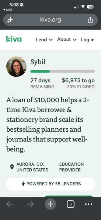 🎉 Woohoo! Kiva update!