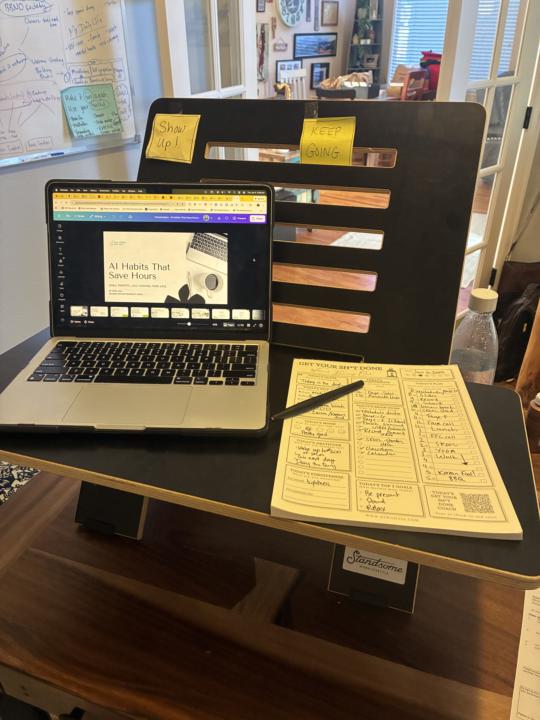 Back to My Standing Desk