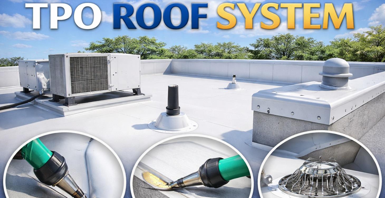 TPO Roof Systems: Components & Installation