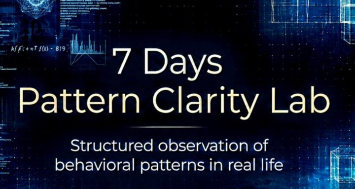 PATTERN CLARITY LAB 🔬 
