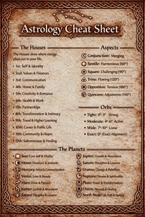 Astrology first step!