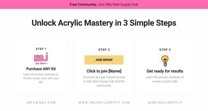 NBJ Nail Supply Hub