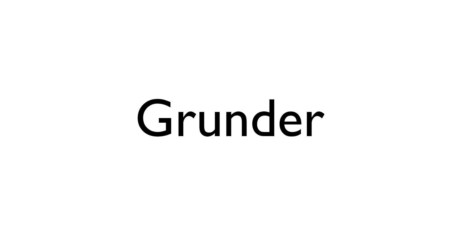 Grunder
