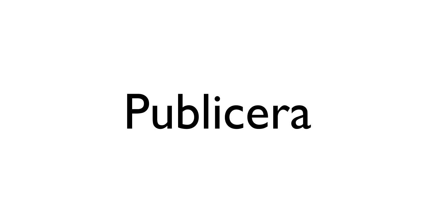 Publicera