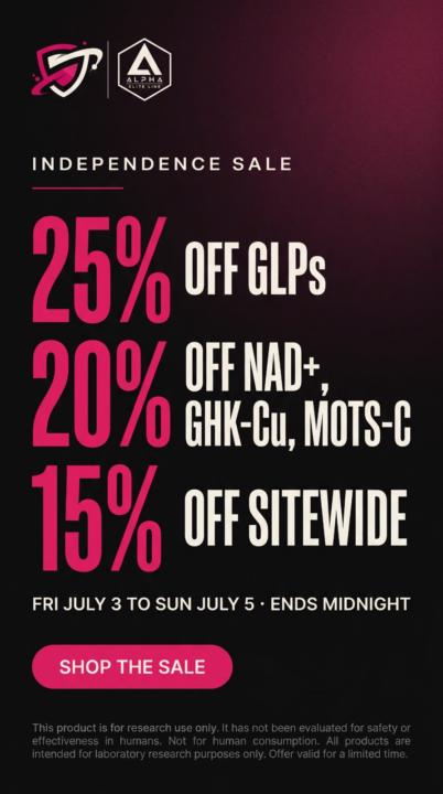25% off GLPS & I’m Quitting Reta 