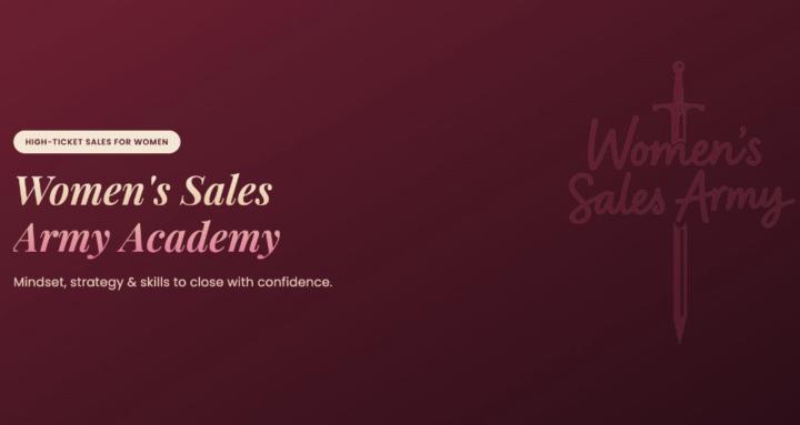 Women's Sales Army Academy