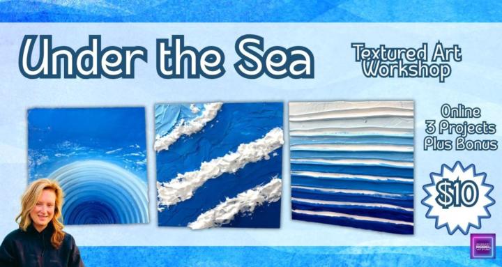 Under the Sea Textured Art