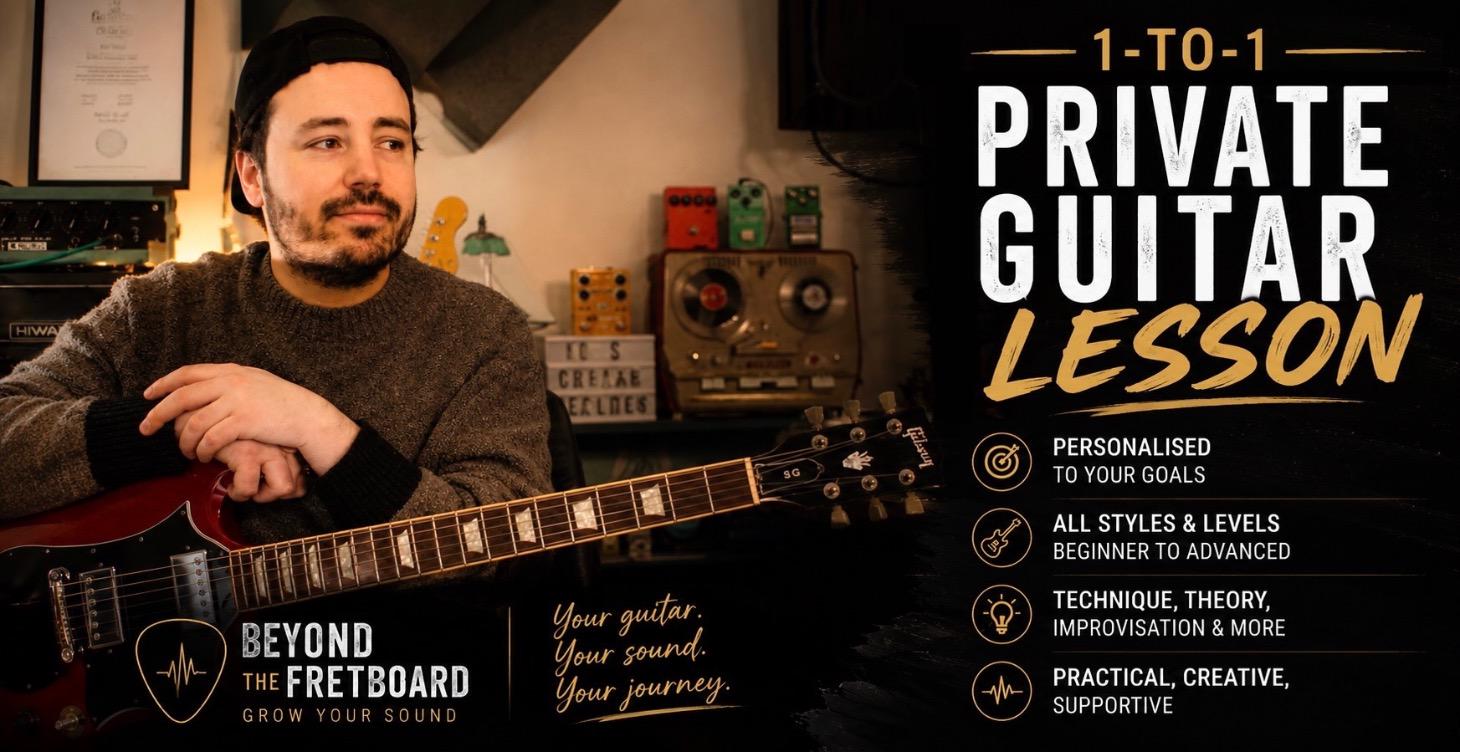 1-to-1 Private Guitar Lesson