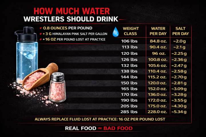 💧 START HERE: Hydration for Wrestlers