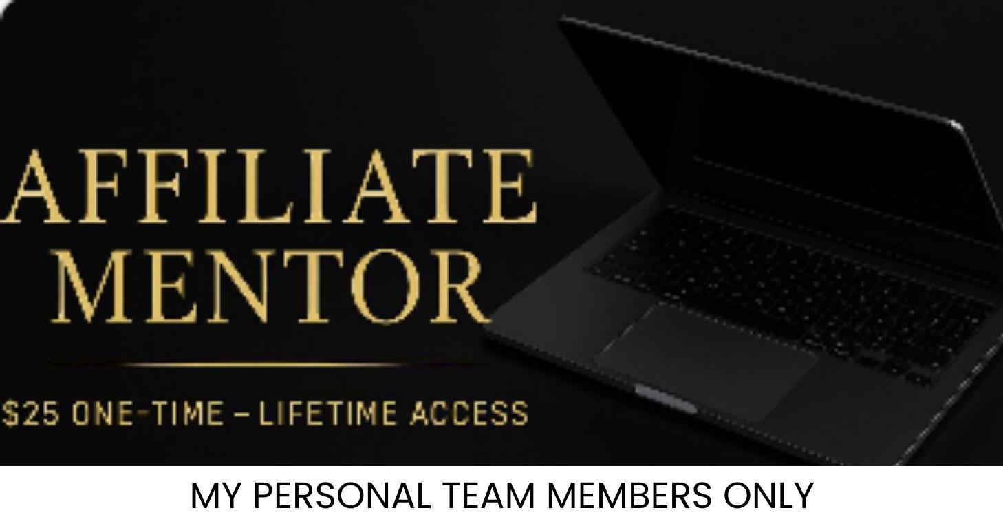 Affiliate Mentor - Personal Team