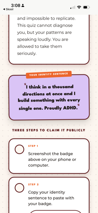 Proudly ADHD