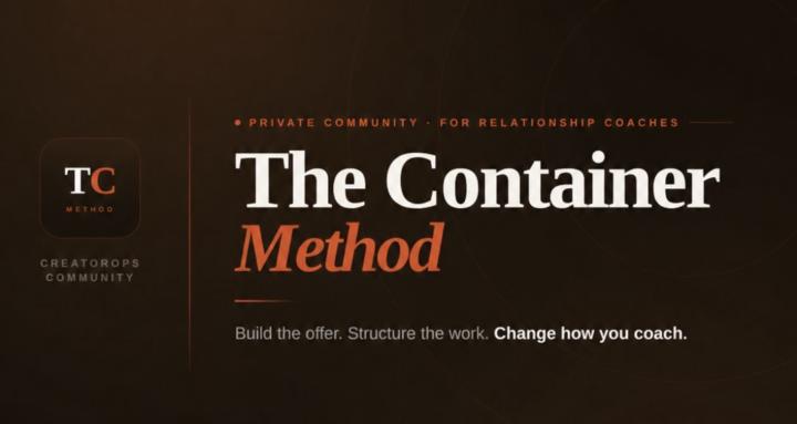 The Container Method