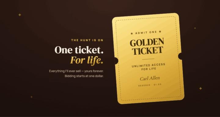 Carl's Golden Ticket Auction