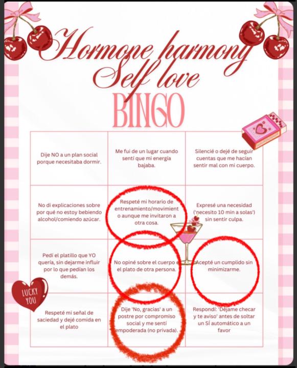 Un Bingo compartido.💕
