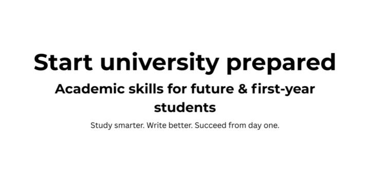 The First Year Advantage