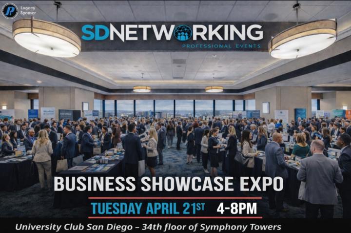SD Networking Events April Business Showcase Expo