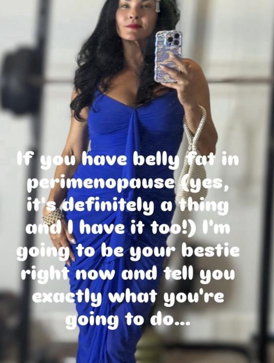No one warned me about menopause belly!