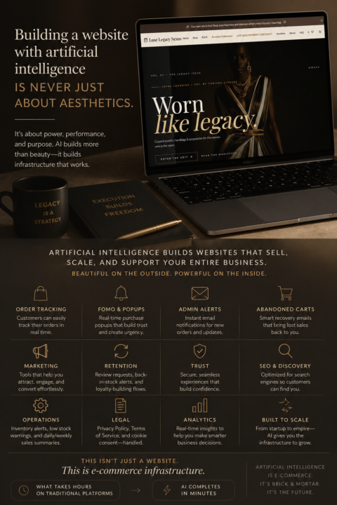 Build UR Website Using Artificial Intelligence