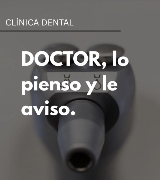 🥹 Doctor, lo pienso y le aviso. 