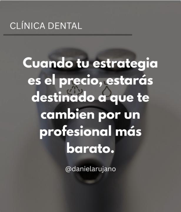 🤯Cuando tu estrategia es el precio, estarás destinado a que te cambien por un profesional más barato.