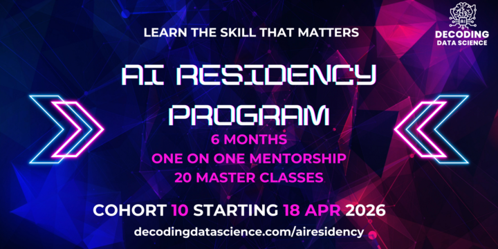 Hurry! AI Residency starting this April 18!