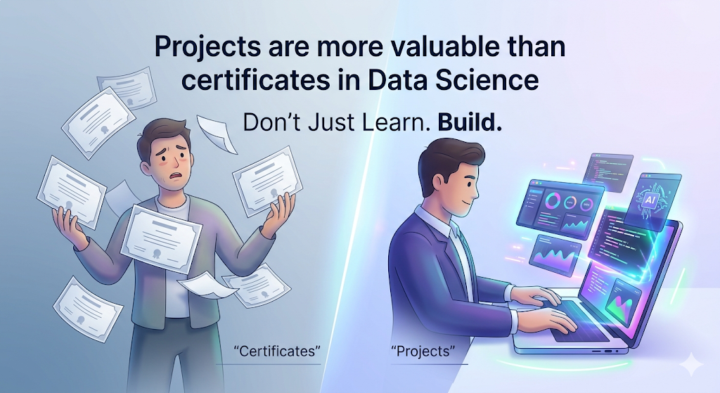 📢 Stop Collecting Certificates. Start Building Projects.