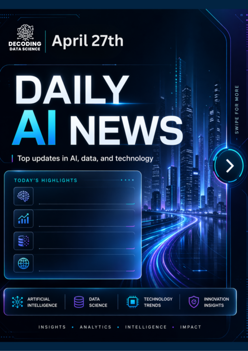 Daily AI & Data News Summary - April 27, 2026