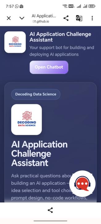 AI Challenge Assistant 
