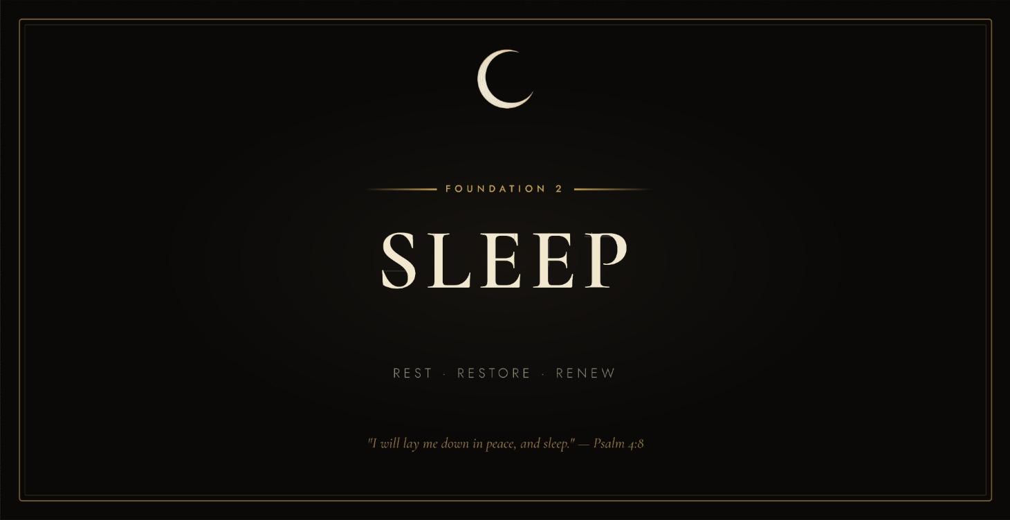 Foundation 2 - Sleep