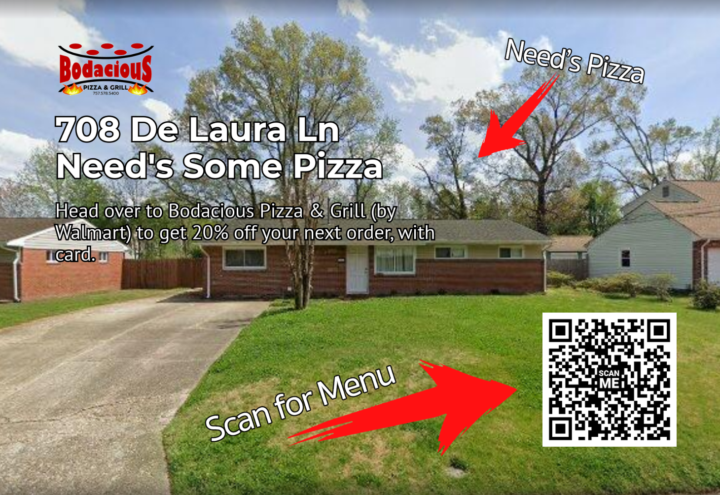 A postcard pretty much any Restaurant can send... :) 