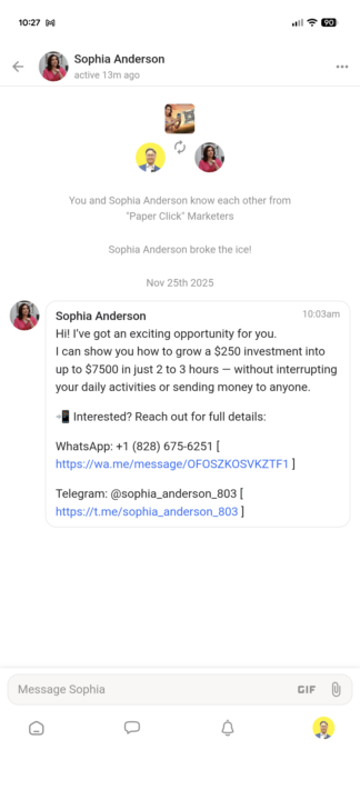 Block this scammer/spammer