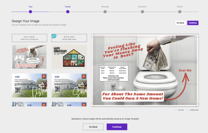 Custom image QR code & placement