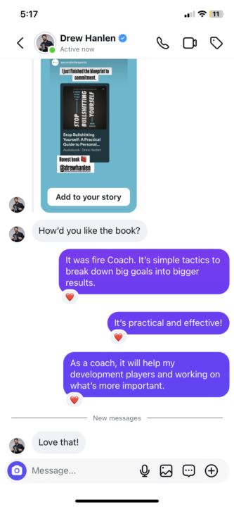 Coach Drew Hanley 🔥