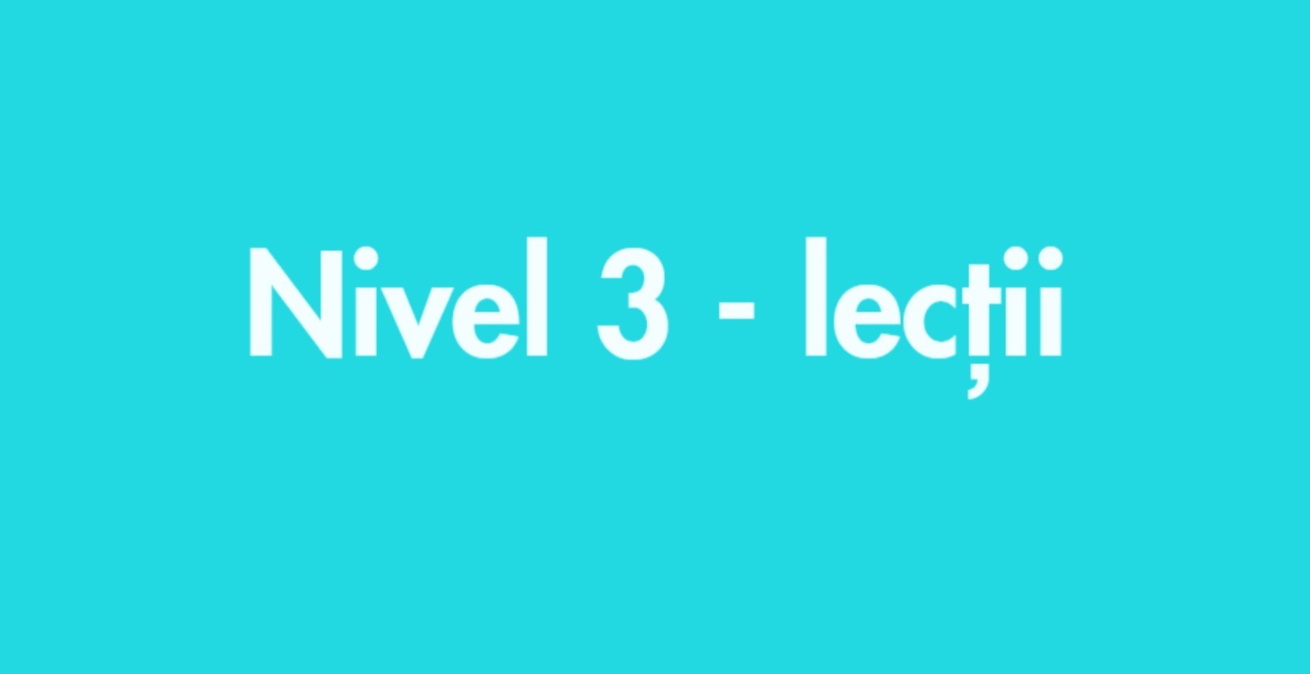 Nivelul 3