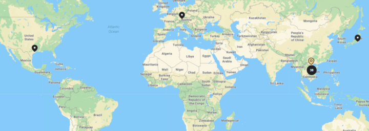 Update tính năng Map trong cộng đồng
