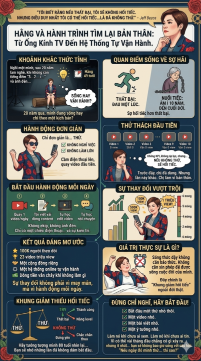 TÔI BIẾT RẰNG NẾU THẤT BẠI TÔI SẼ KHÔNG HỐI TIẾC....