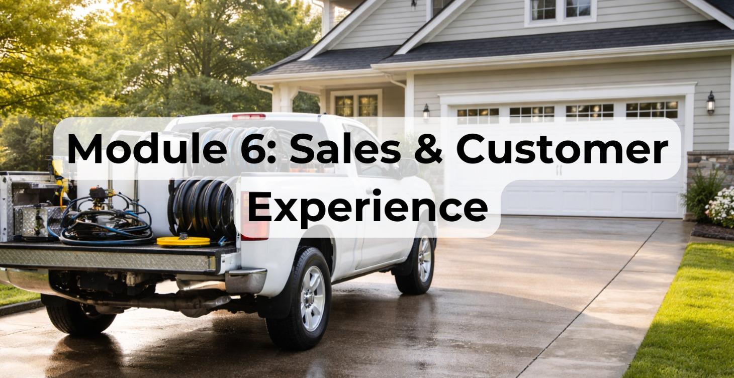MODULE 6: Sales & Customer Experience