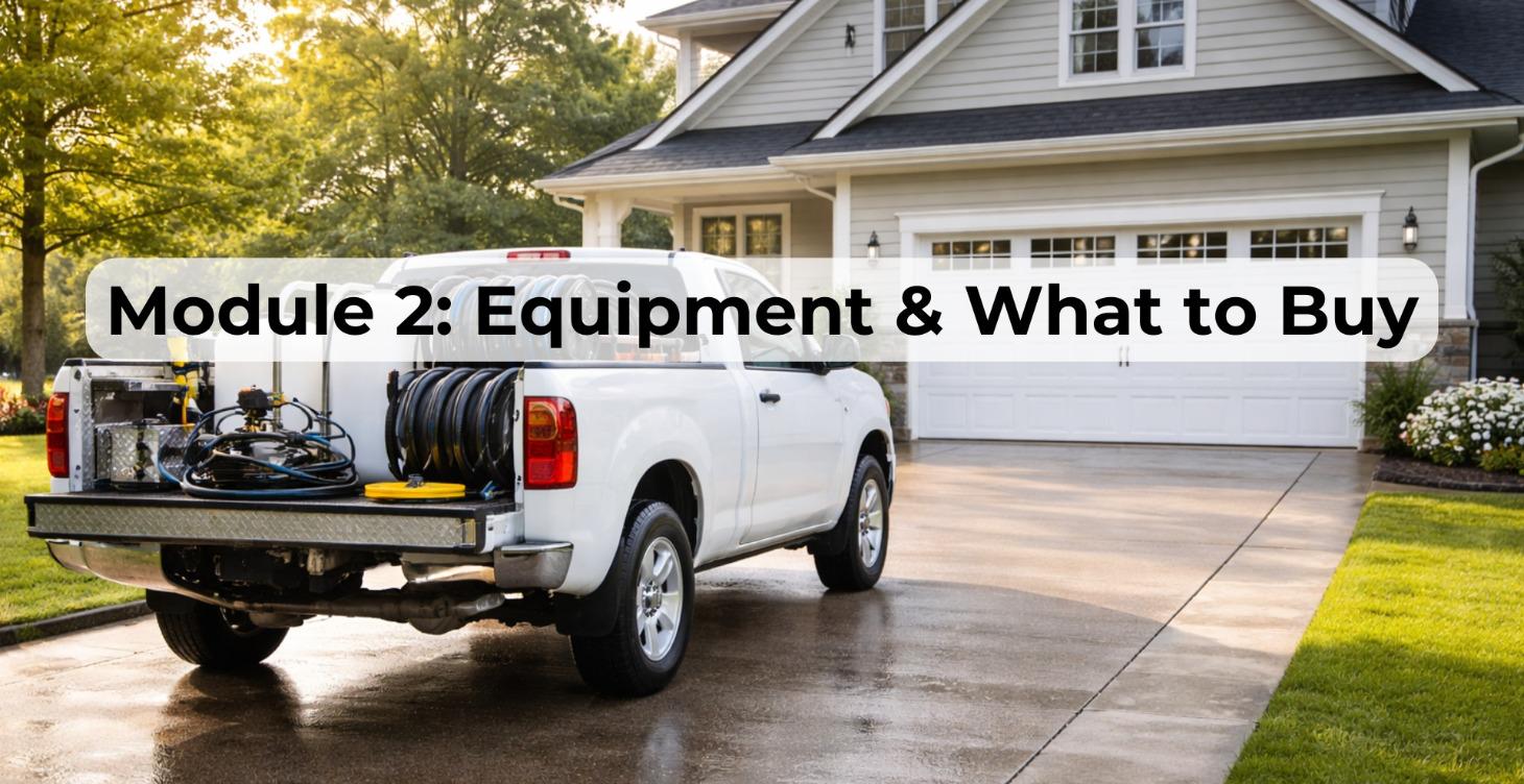 MODULE 2: Equipment & What to Buy