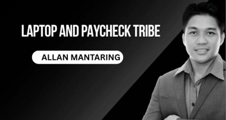 Laptop and Paycheck Tribe